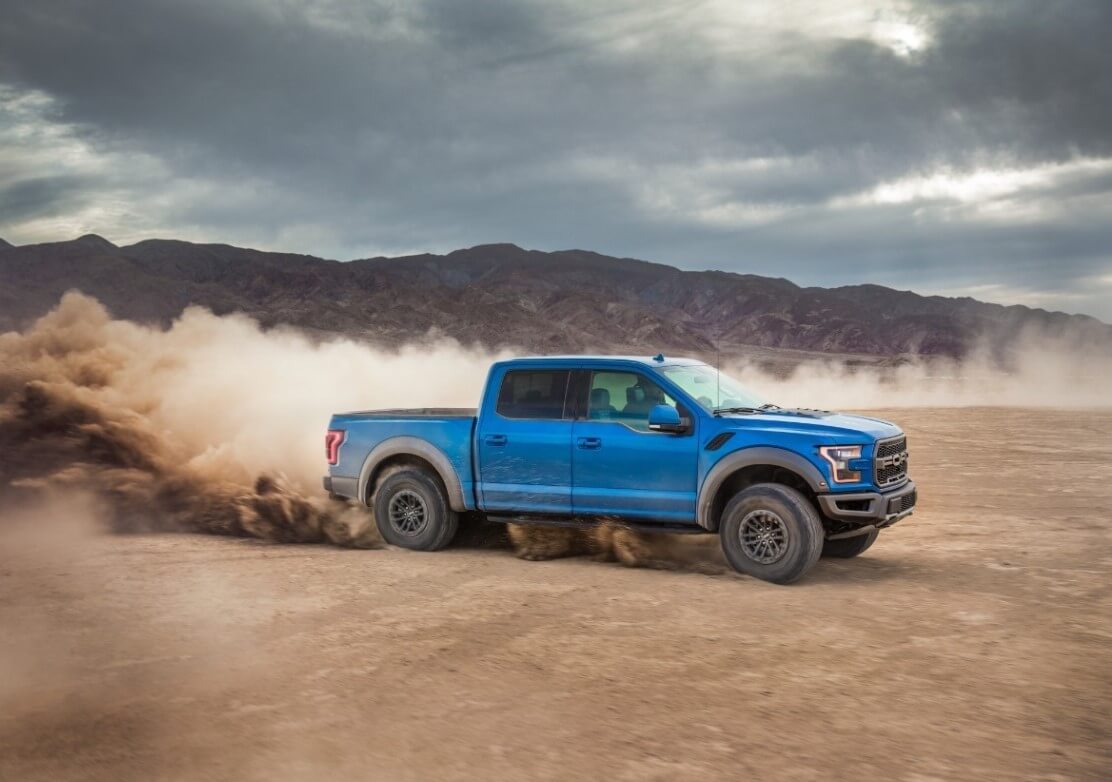2020 Ford F-150 Driving Off-Road - Feature Image