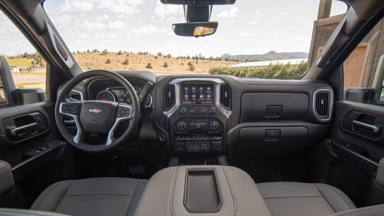 2022 Chevrolet Silverado 2500 HD Quality Pre-Owned Truck Interior - Feature Image