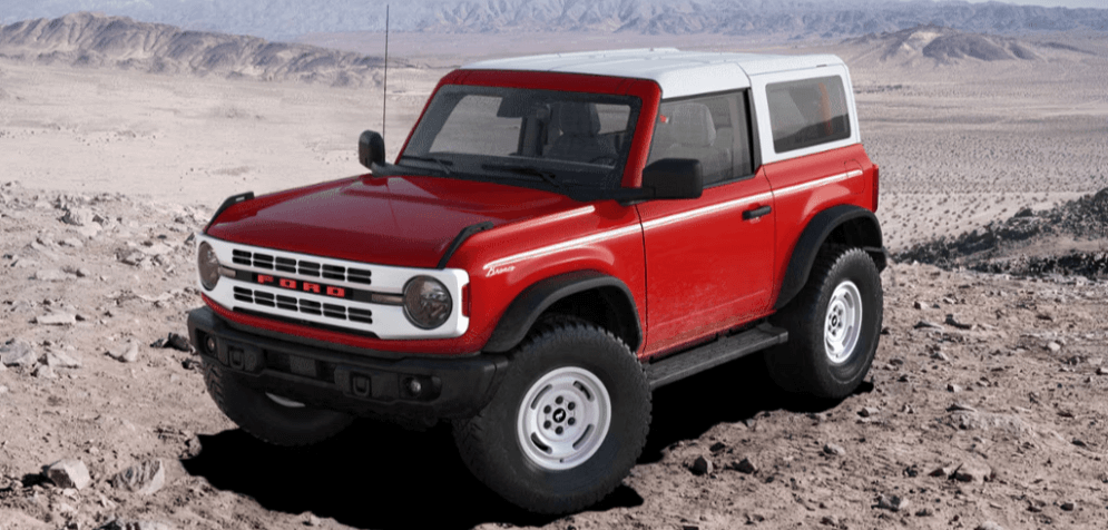 2024 Ford Bronco Heritage Edition In Race Red - Feature Image