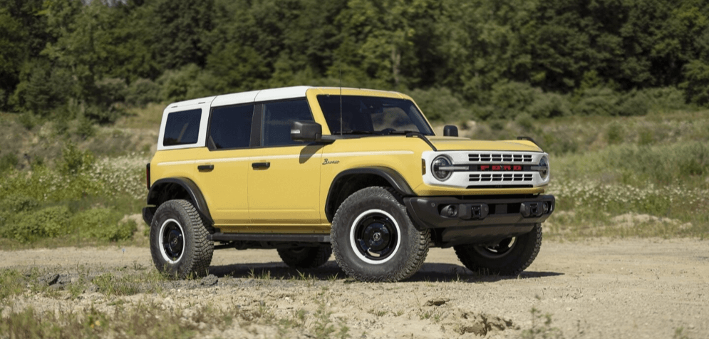 2024 Ford Bronco Heritage Limited Edition In Yellowstone Metallic - Feature Image