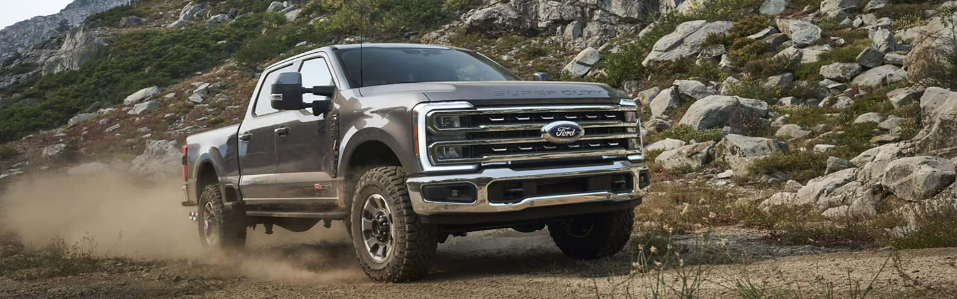2024 Ford F-350 Super Duty with front view and moutain background-For Sale
