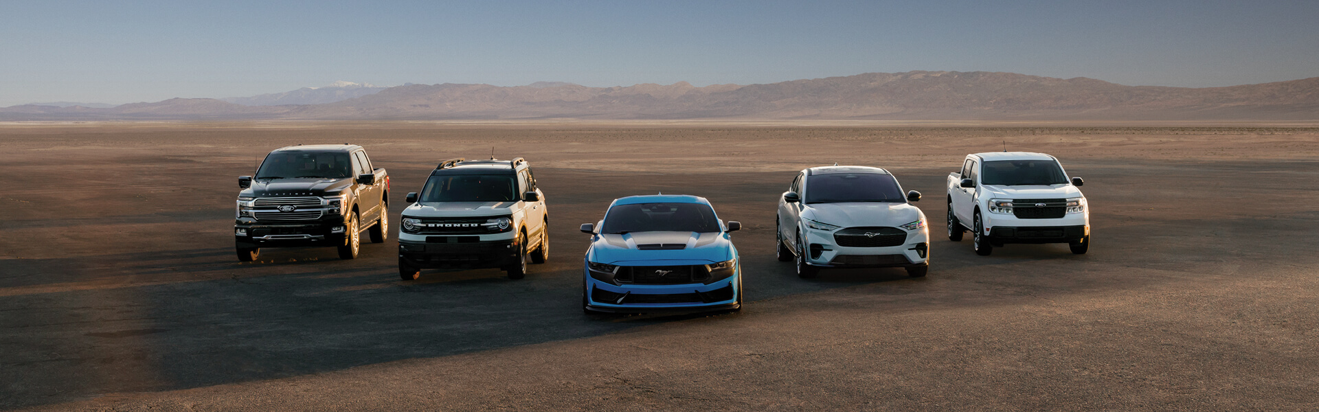 2025 Ford Model Lineup Banner