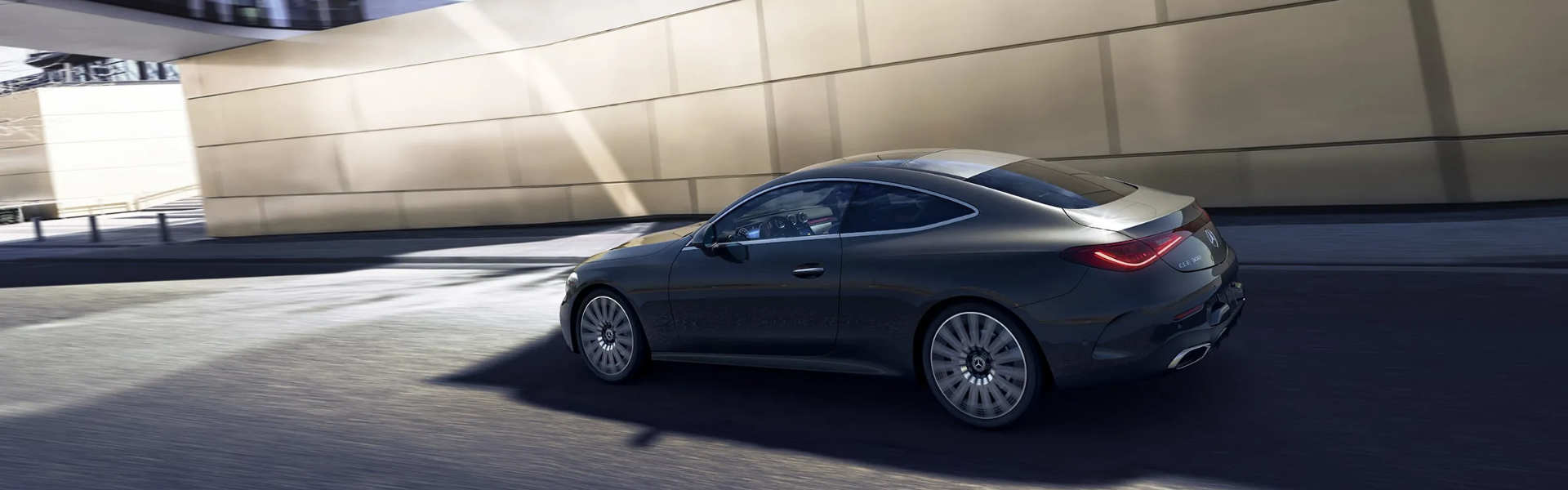 2024 Mercedes-Benz CLE Coupe with side view Banner