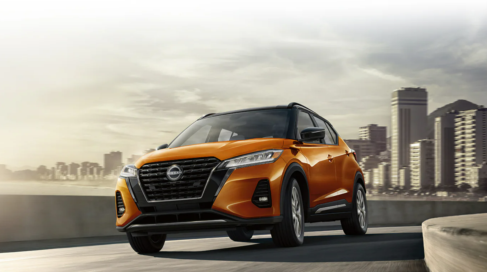 2024 Nissan Kicks running, front view