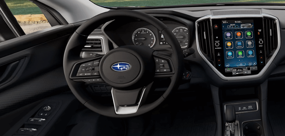 2025 Subaru Ascent Base 8-Passenger Interior In Slate Black Cloth - Feature Image