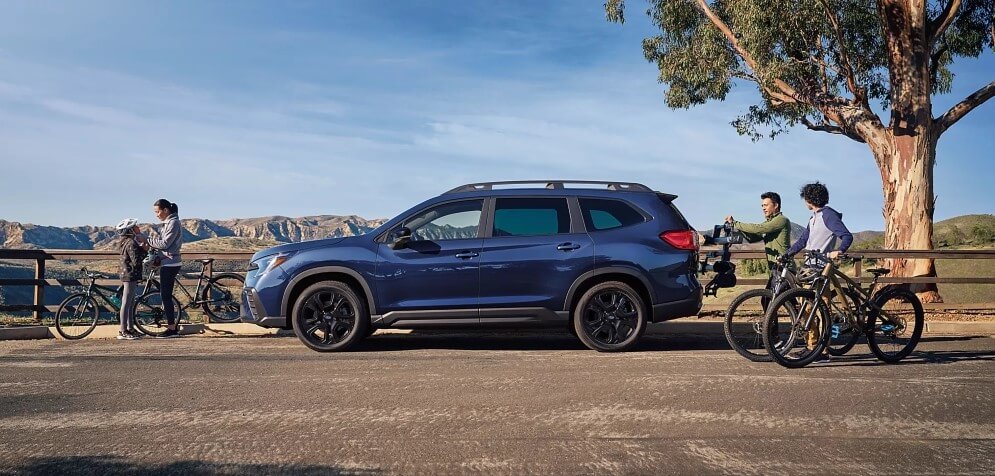 2024 Subaru Ascent Onyx Edition Exterior In Cosmic Blue Pearl - Feature Image