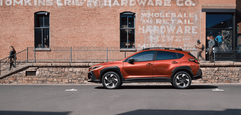 2024 Subaru Crosstrek Limited In Sun Blaze Pearl - Feature Image