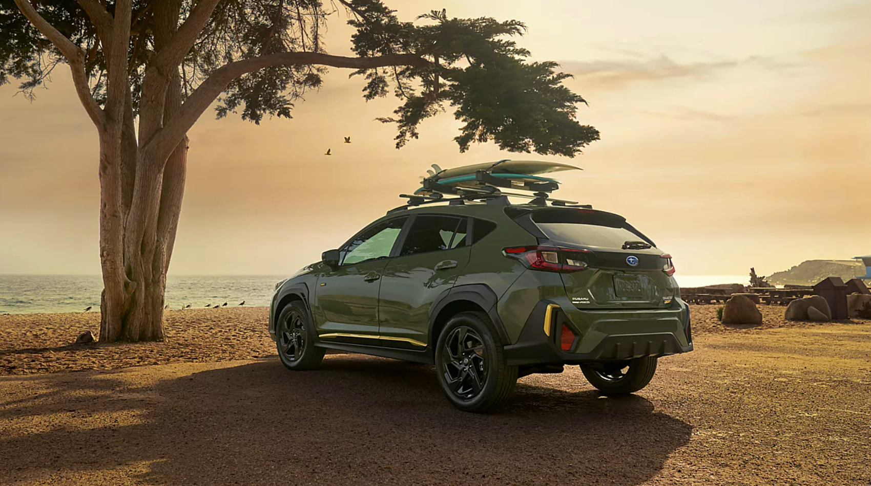 2024 Subaru Crosstrek parking and rear view