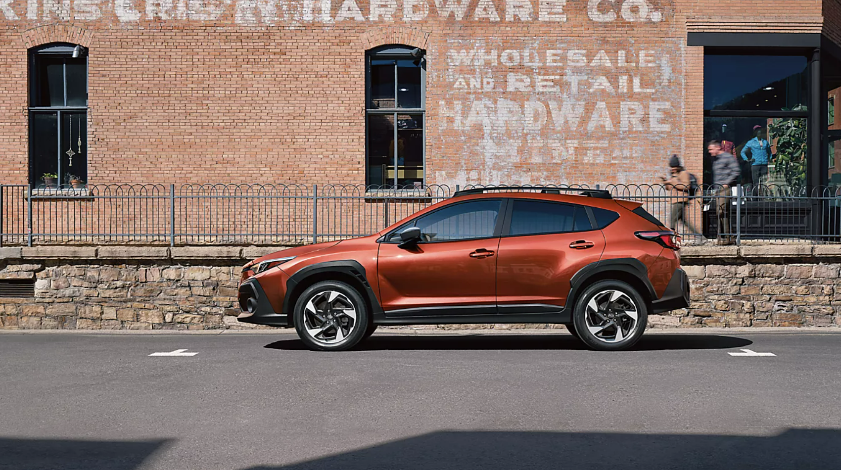 2024 Subaru Crosstrek parking and side view