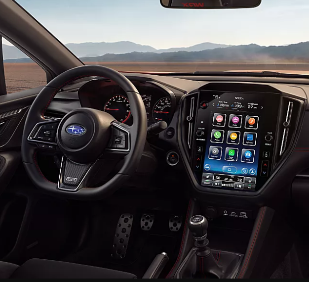 2024 Subaru WRX dashboard