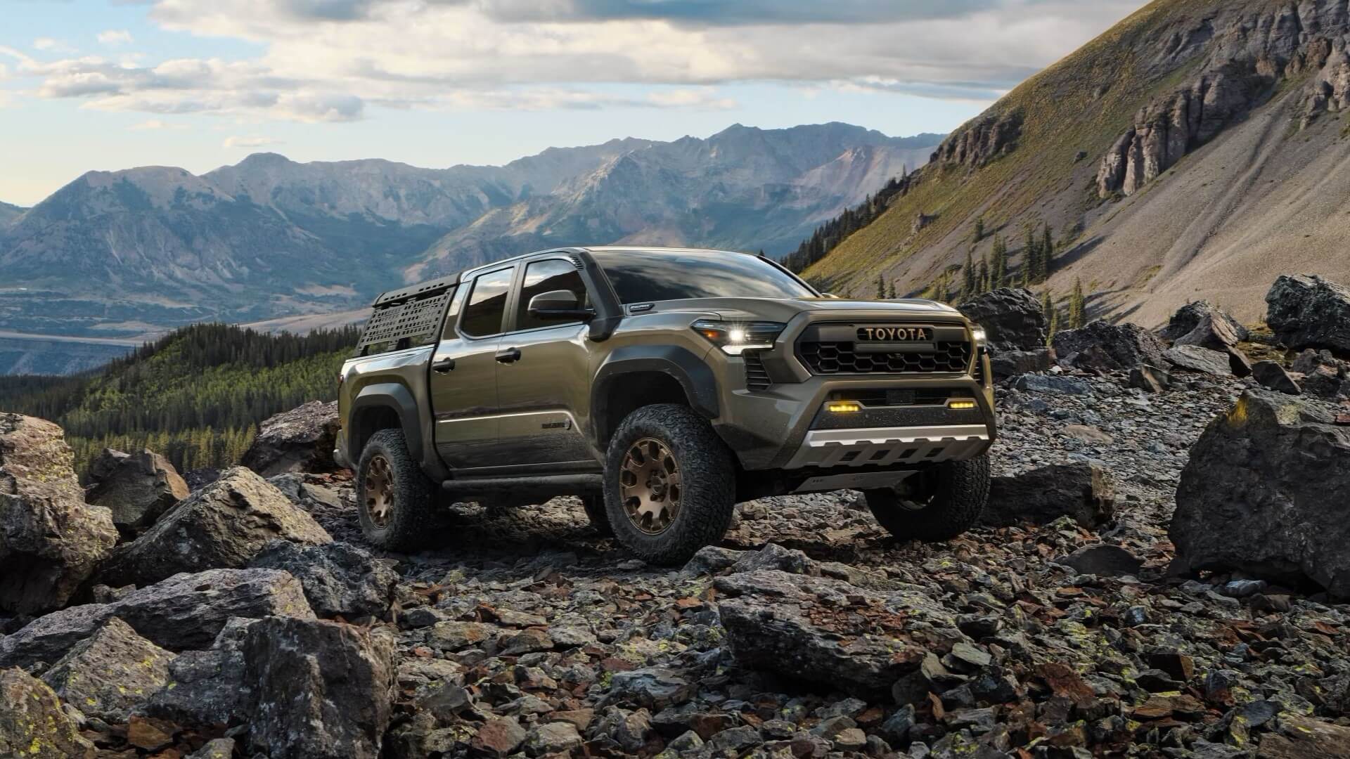 2024 Toyota Tacoma Trailhunter In Bronze Oxide - Feature Image