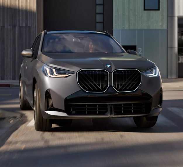 2025 BMW X3 running with front view-Features