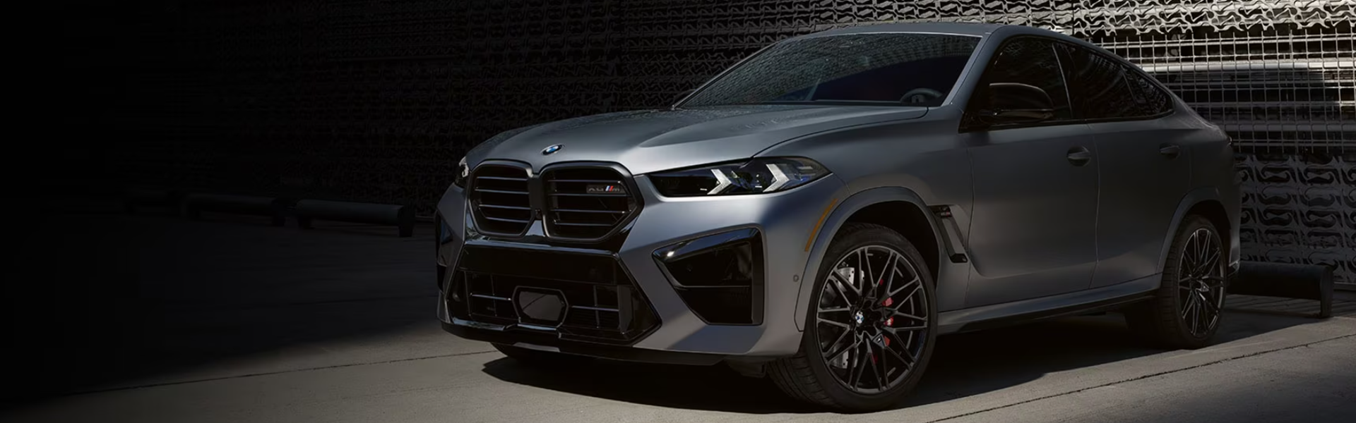 2025 BMW X6 in grey parked with front view-For sale