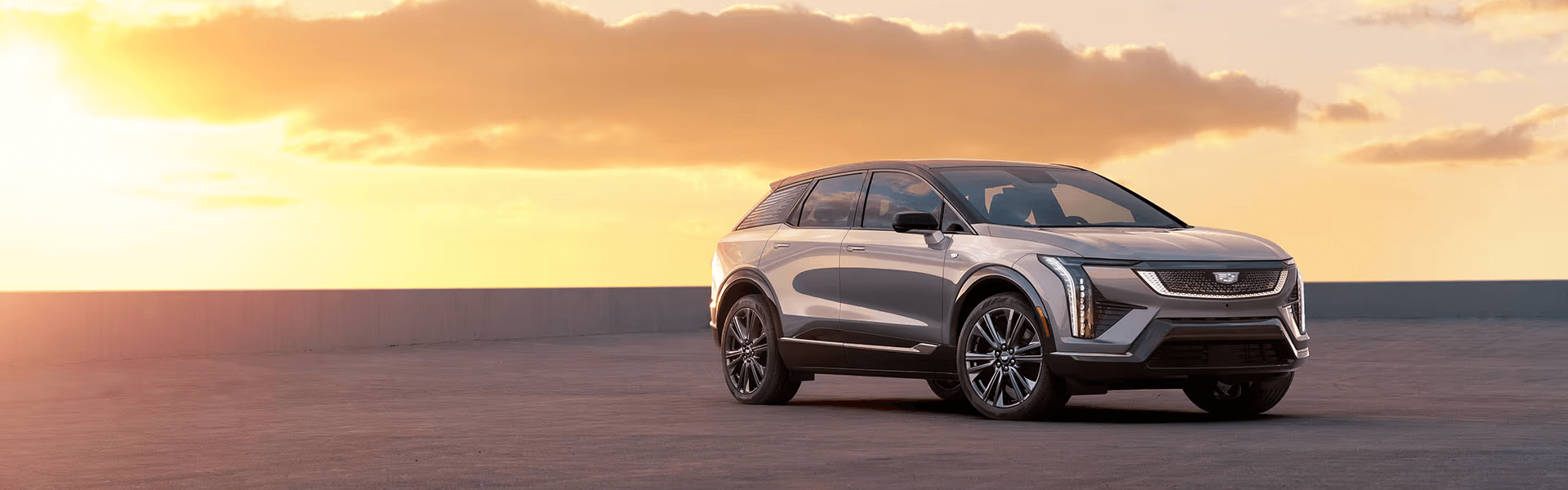 2025 Cadillac OPTIQ Sunset Banner