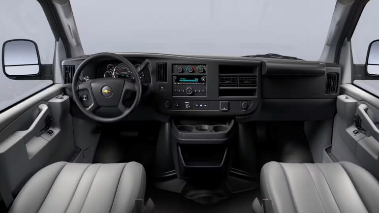 2025 Chevrolet Express Cargo Van Commercial Vehicle Interior - Feature Image