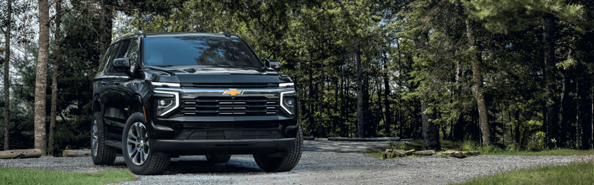 2025 Chevrolet Tahoe Among Trees Banner