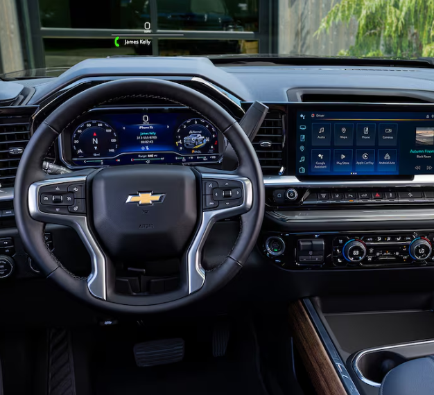 2025 Chevy Silverado 3500 HD dashboard-Features
