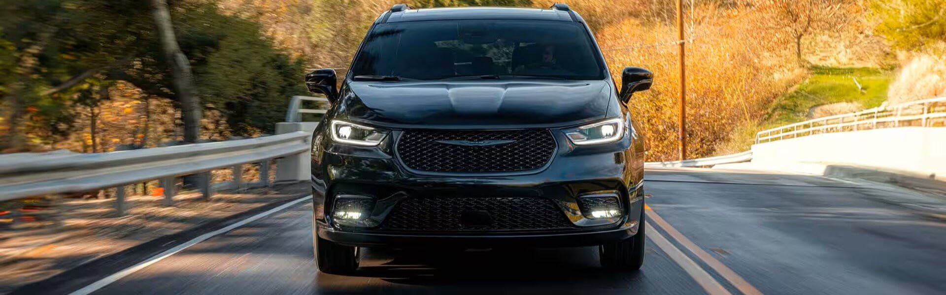 2025 Chrysler Pacifica Limited Traveling Down A Highway For Sale