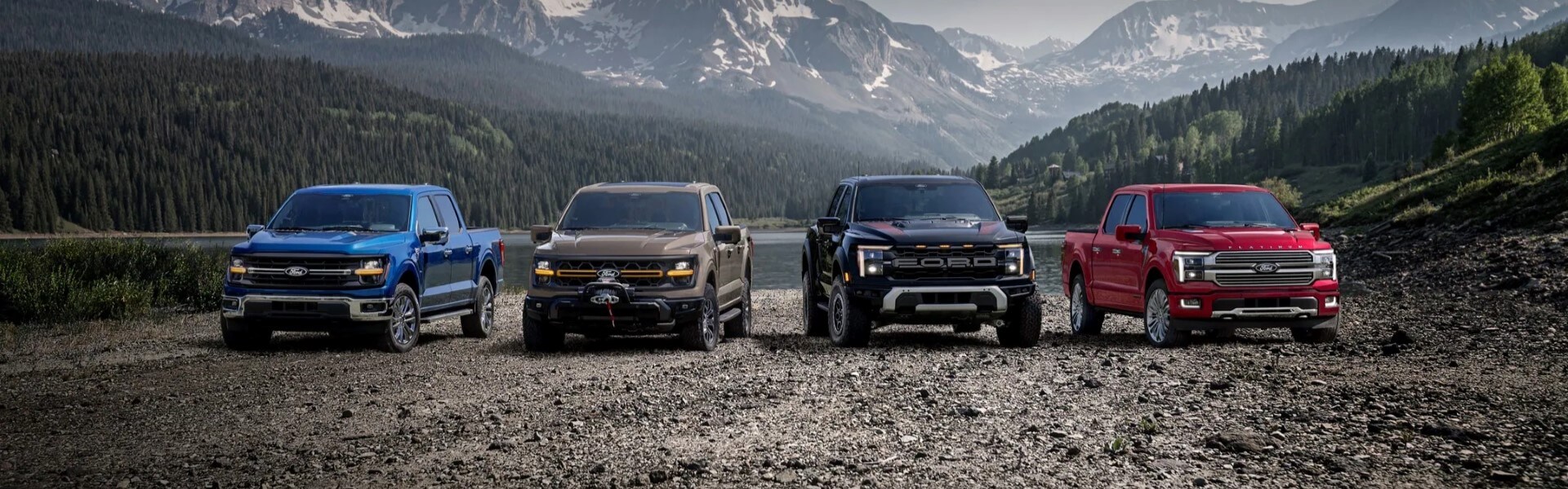 2025 Ford F-150 Models Banner