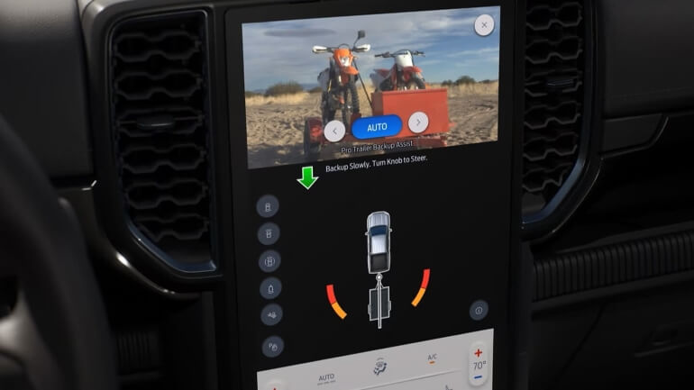 2025 Ford Ranger Driver Assistance Pro Trailer Backup Assist - Feature Image