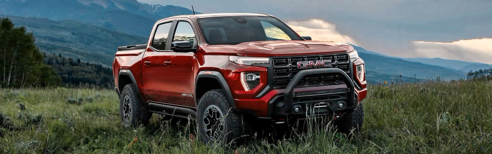 2025 GMC Canyon Parked In Grass Banner