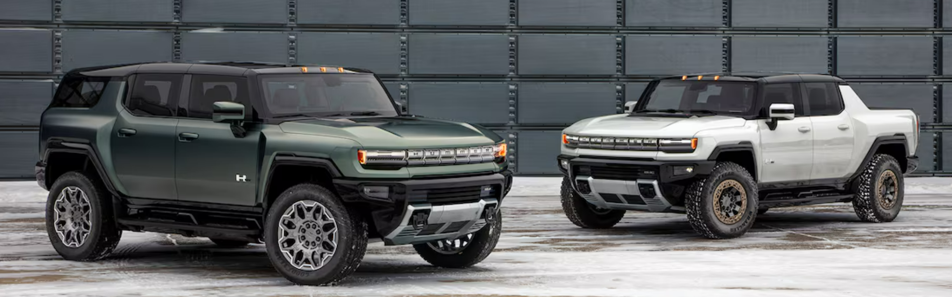 2025 GMC Hummer EV Truck and SUV with side view-For Sale