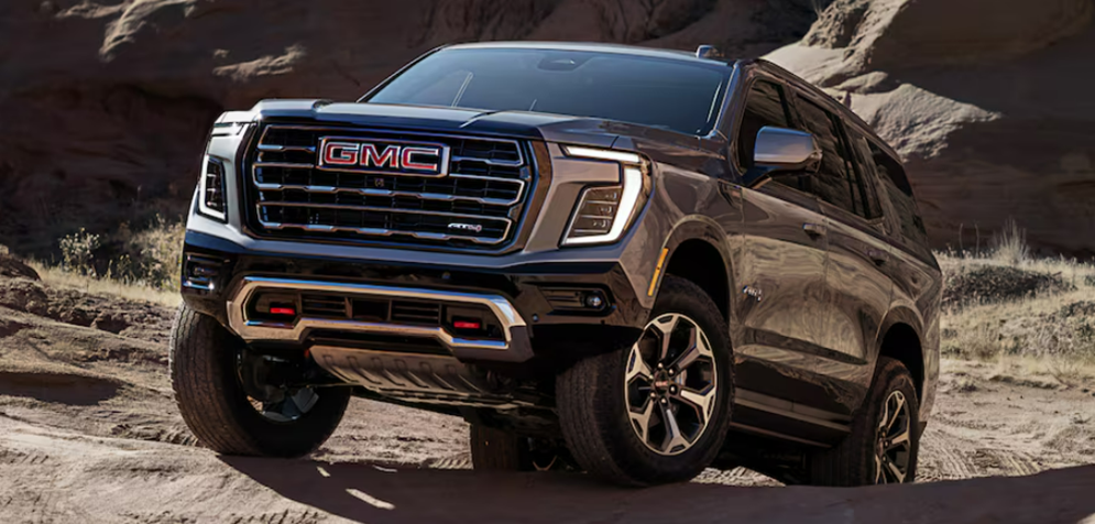 2025 GMC Yukon  navigating through rugged terrain-Features