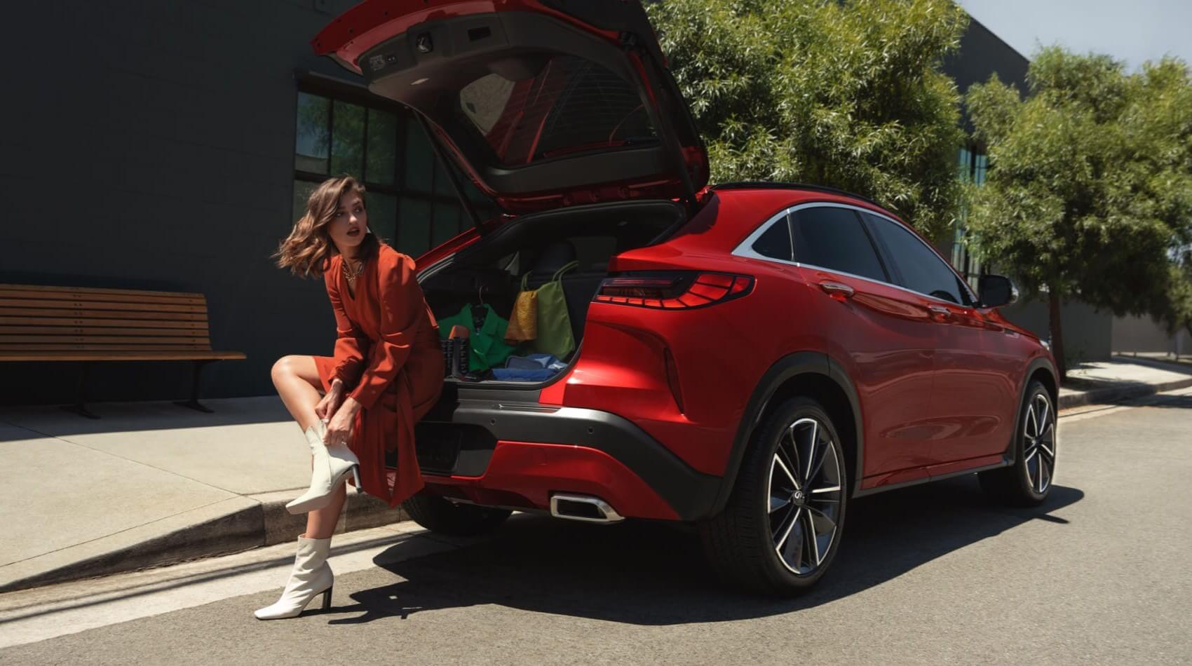 2025 INFINITI QX55 Trunk Space Performance - Feature Image