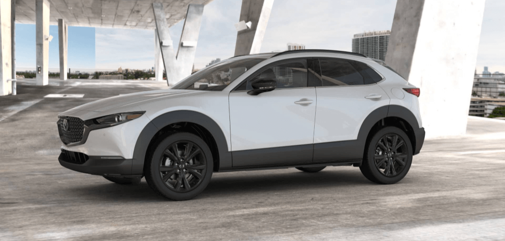 2025 Mazda CX-30 2.5 Turbo Premium Plus In Snowflake White Pearl Mica - Feature Image