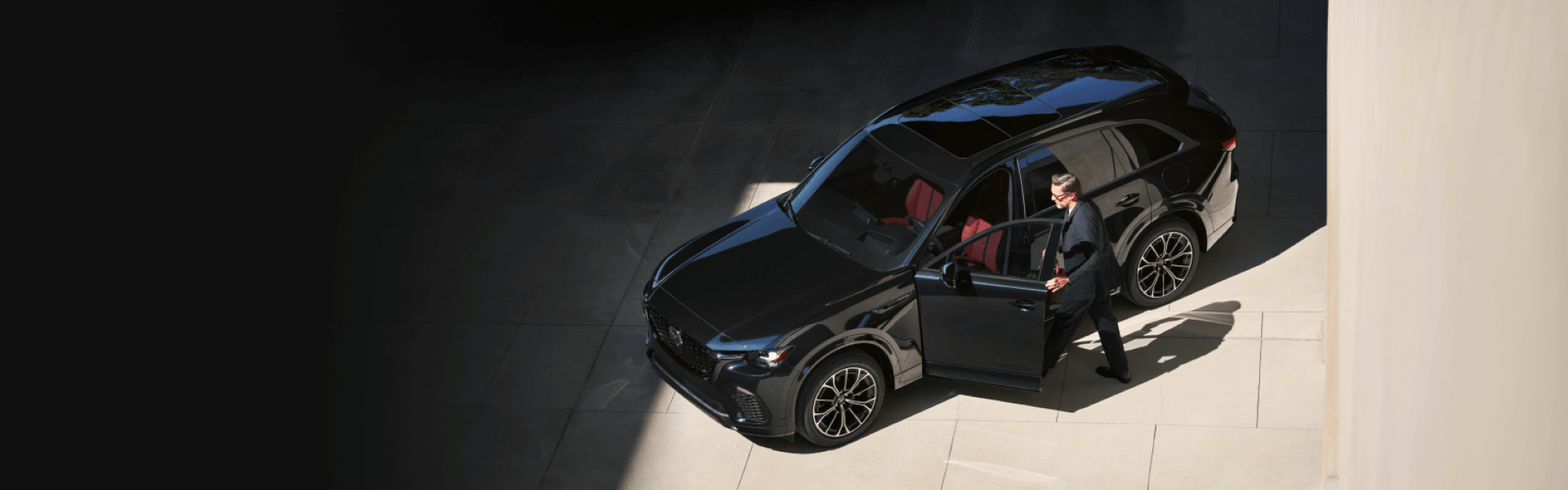 2025 Mazda CX-70 Spacious 2-Row SUV Aerial View For Sale