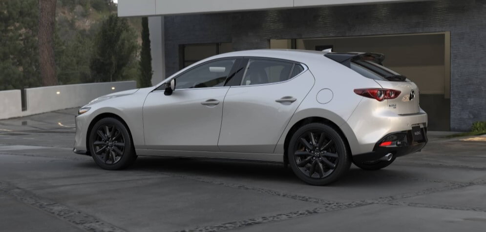 2025 Mazda Mazda3 Hatchback 2.5 Turbo Premium Plus In Platinum Quartz Metallic - Feature Image