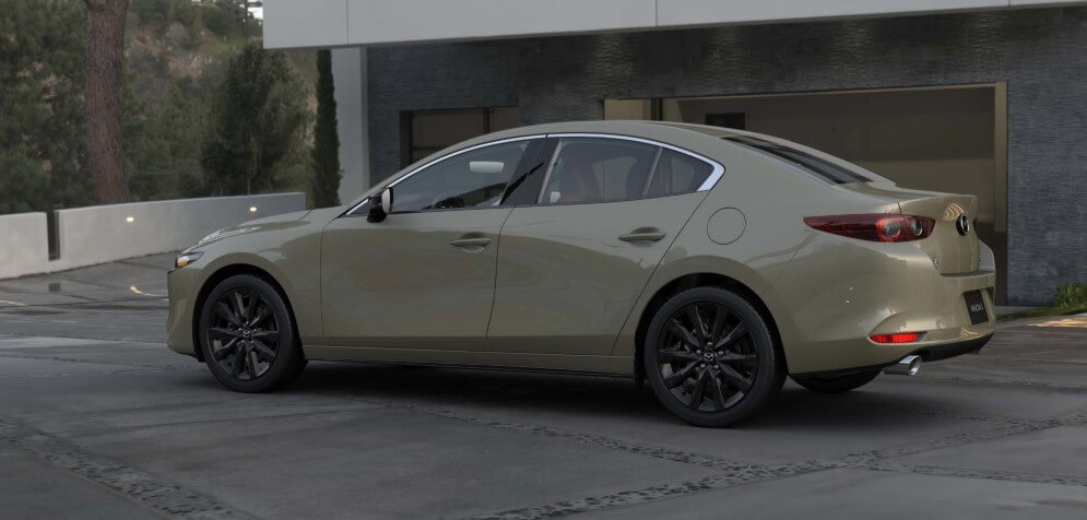 2025 Mazda3 Sedan 2.5 Carbon Turbo Zircon Sand Metallic - Feature Image