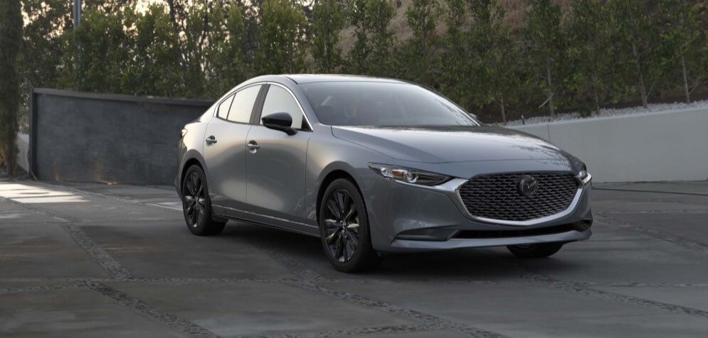 2025 Mazda3 Sedan 2.5 S Carbon Edition Polymetal Gray Metallic - Feature Image