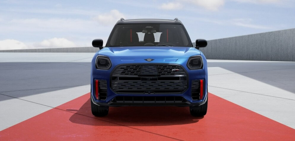 2025 MINI John Cooper Works Countryman ALL4 In Blazing Blue - Feature Image