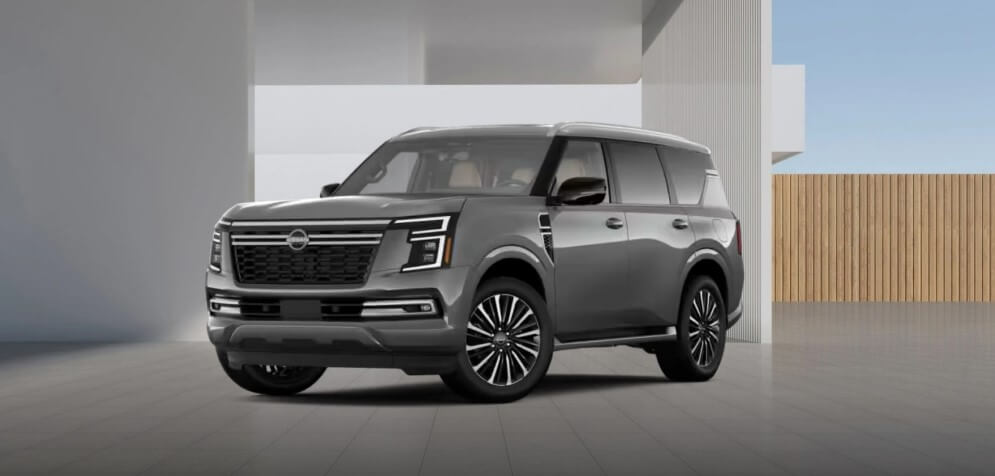 2025 Nissan Armada Platinum Reserve In Gun Metallic - Feature Image