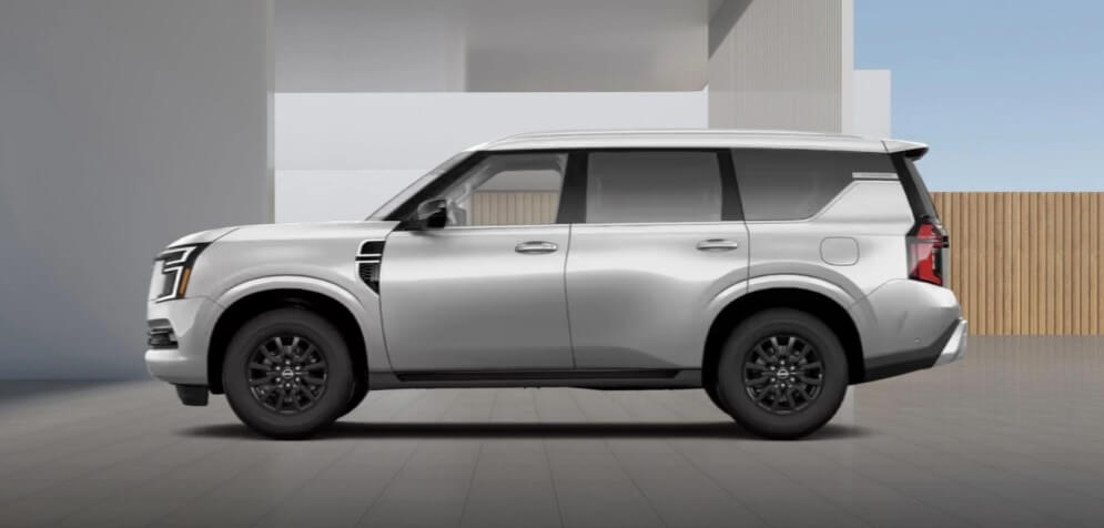 2025 Nissan Armada SV In Brilliant Silver Metallic - Feature Image