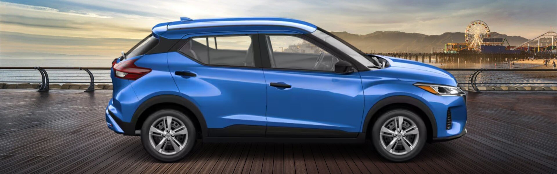2025 Nissan Kicks Play In Electric Blue Metallic Banner