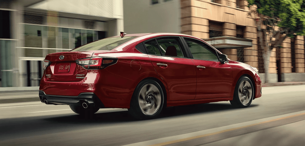 2025 Subaru Legacy Touring XT In Crimson Red Pearl - Feature Image