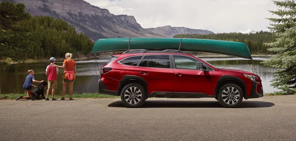 2025 Subaru Outback Limited In Crimson Red Pearl - Feature Image