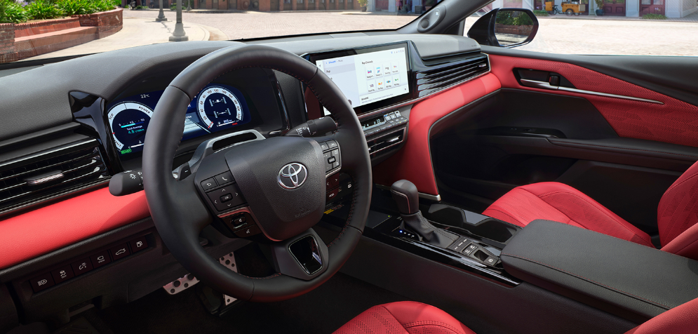 2025 Toyota Camry dashboard and interior-Features