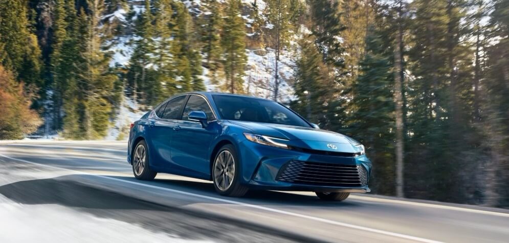 2025 Toyota Camry XLE In Ocean Gem - Feature Image