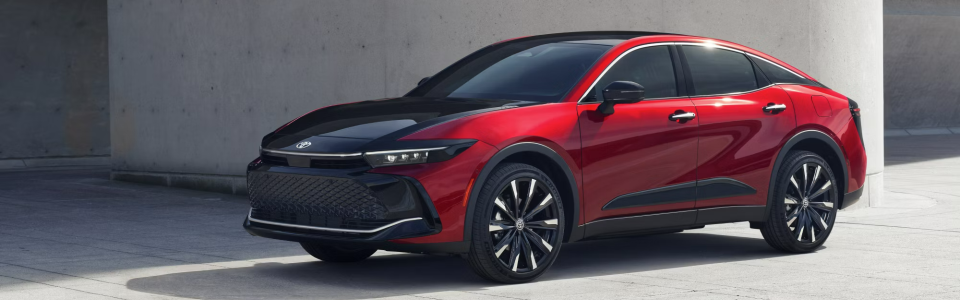 2025 Toyota Crown with side view Banner