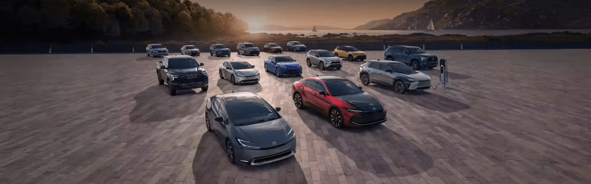 2025 Toyota Model Lineup Banner