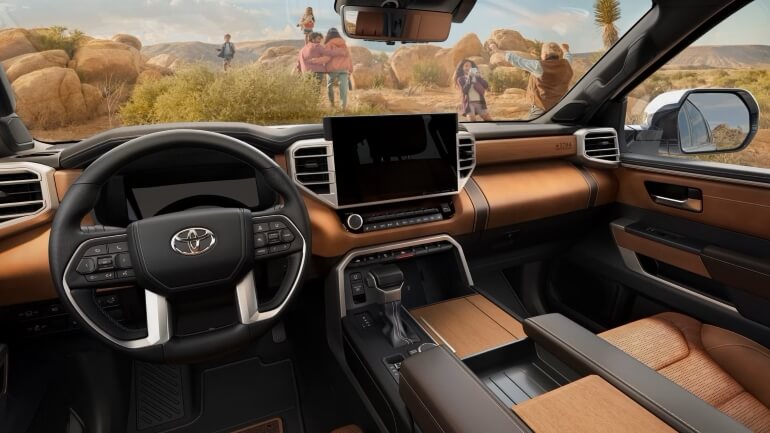2025 Toyota Sequoia Interior Dashboard - Feature Image