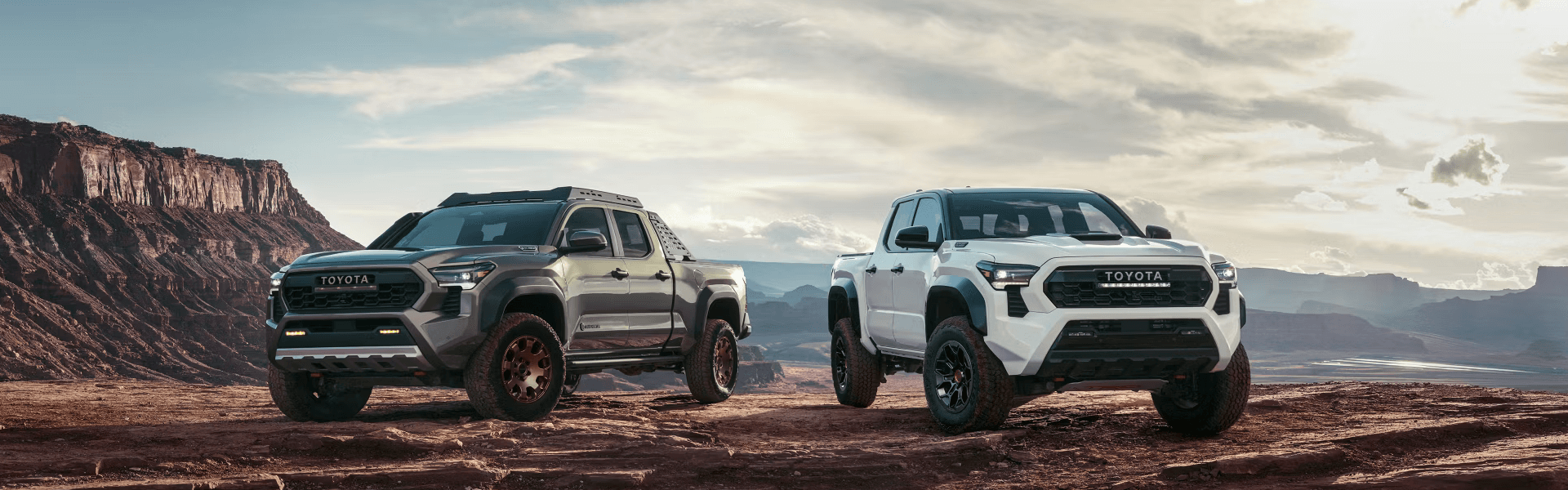 2025 Toyota Tacoma Cliffs Banner