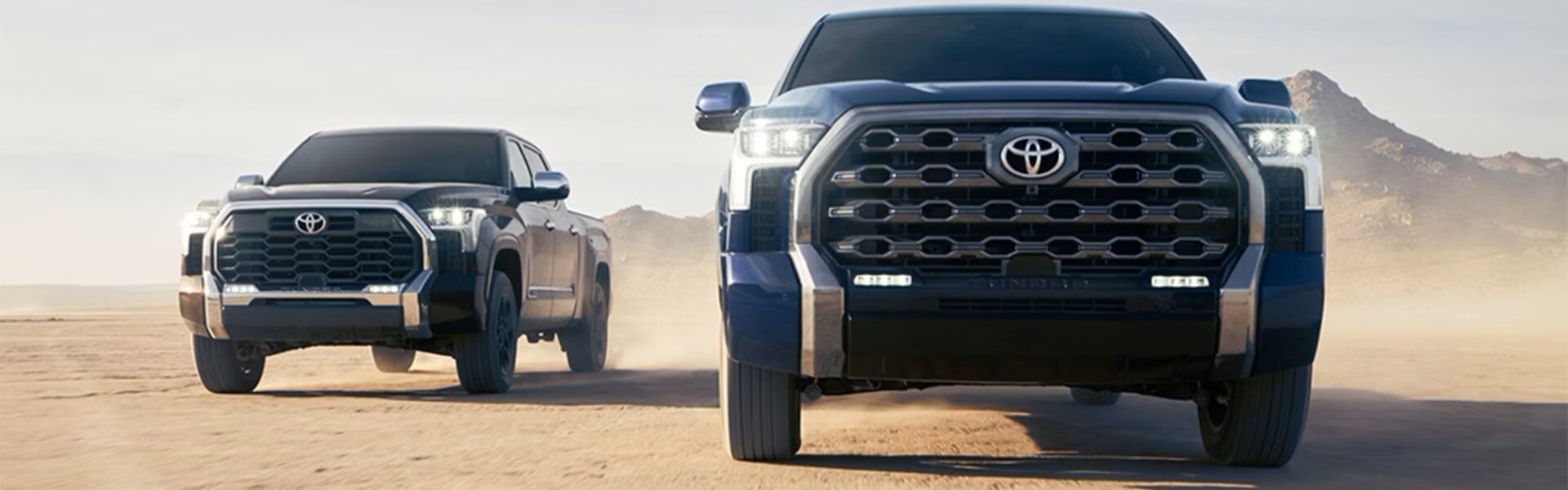 2025 Toyota Tundra Models Banner