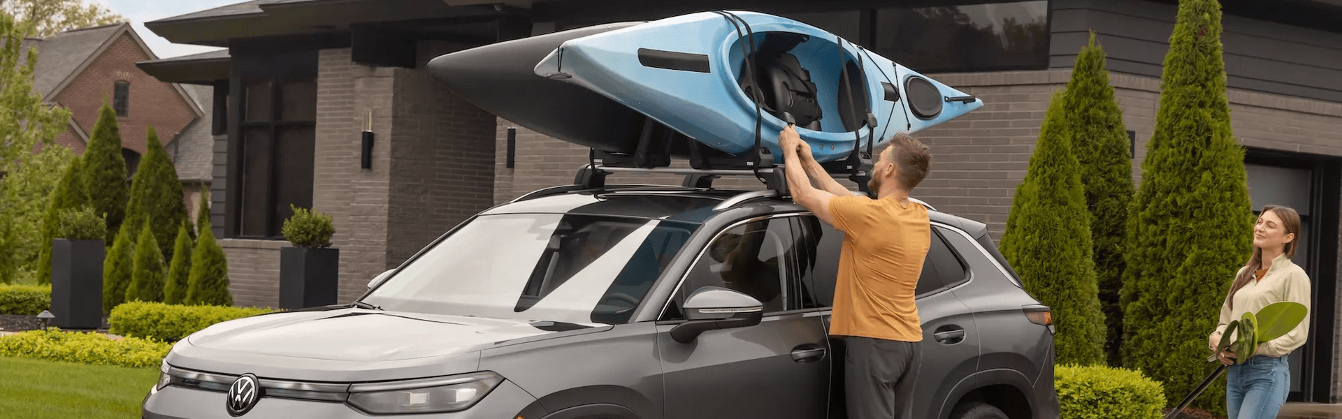2025 Volkswagen Tiguan Kayak Rack Banner