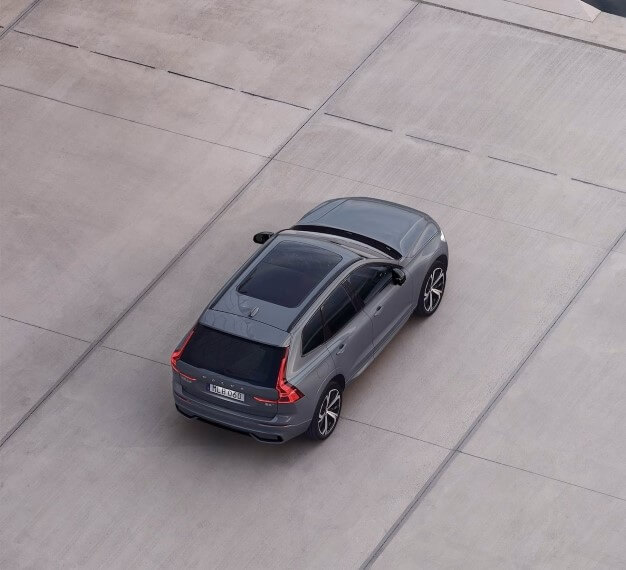2025 Volvo XC60 Overhead View - Feature Image