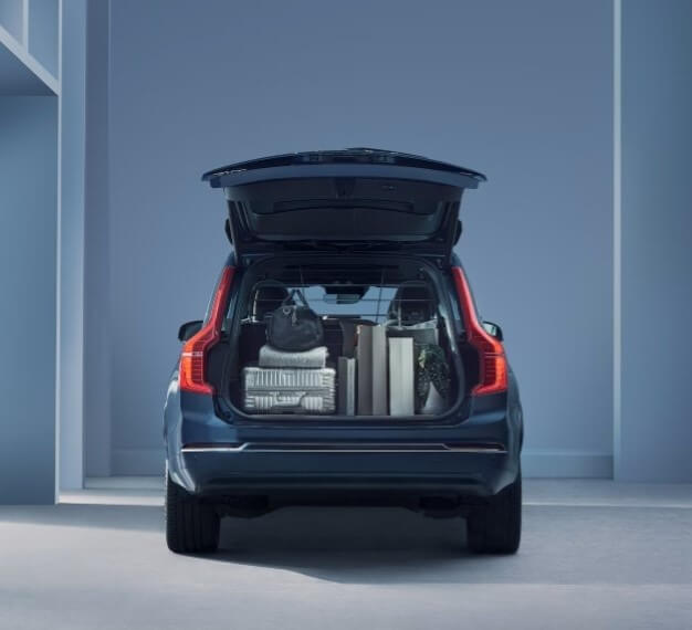 2025 Volvo XC90 Plug-In Hybrid With Open Trunk - Feature Image
