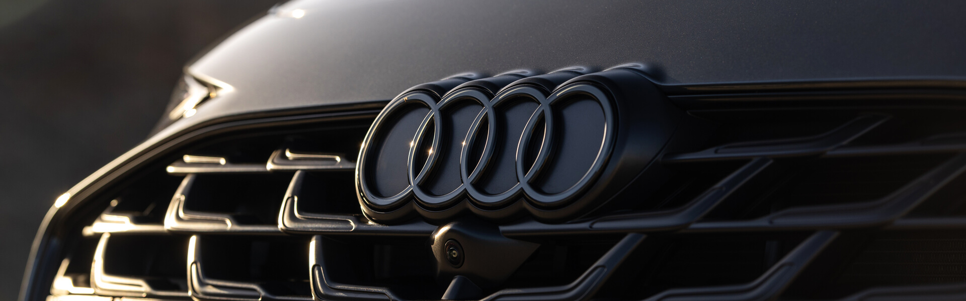 2026 Audi Logo on Grill Brand Banner